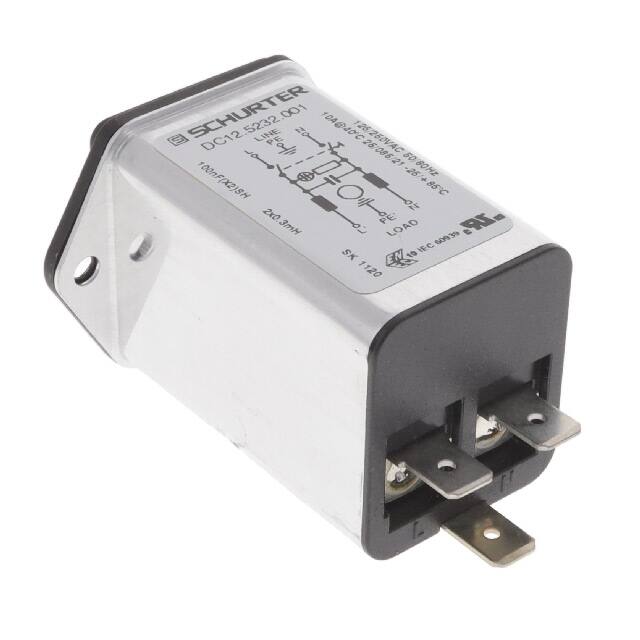 DC12.5232.001 SCHURTER Inc.  Plugs and Receptacles